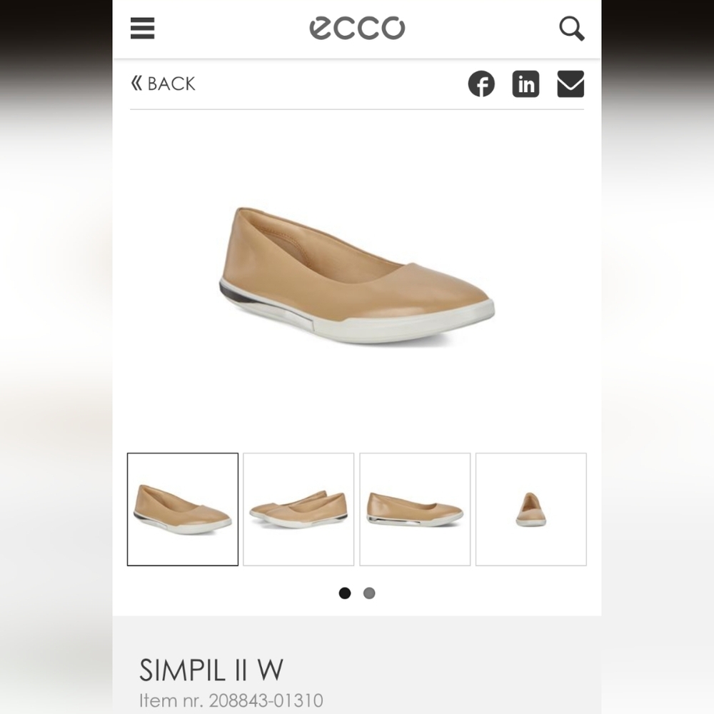 Ecco Simpil Flats